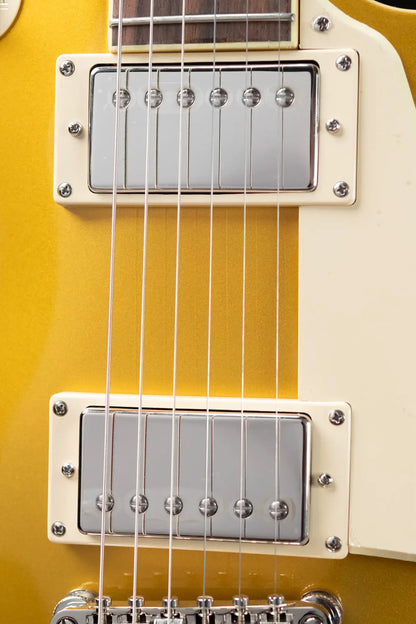 Epiphone Les Paul Standard 50s Electric Guitar - Goldtop with Gig Bag