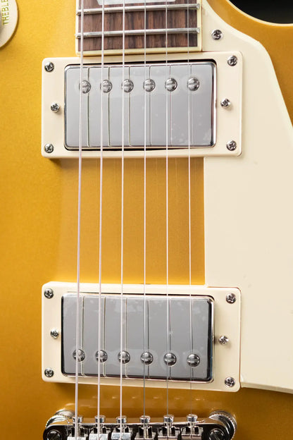 Epiphone Les Paul Standard 50s Electric Guitar - Goldtop with Gig Bag