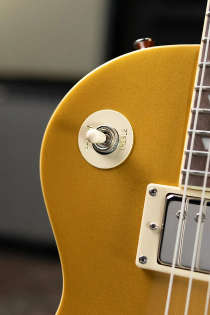 Epiphone Les Paul Standard 50s Electric Guitar - Goldtop with Gig Bag