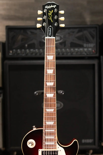 Epiphone Les Paul Standard 50s Figured Electric Guitar - Bourbon Burst with Gig Bag