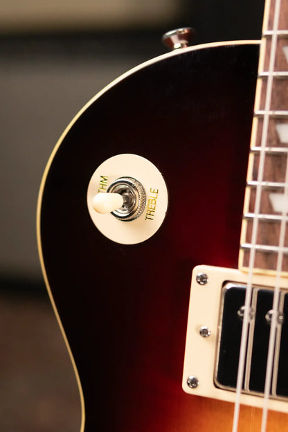 Epiphone Les Paul Standard 50s Figured Electric Guitar - Bourbon Burst with Gig Bag