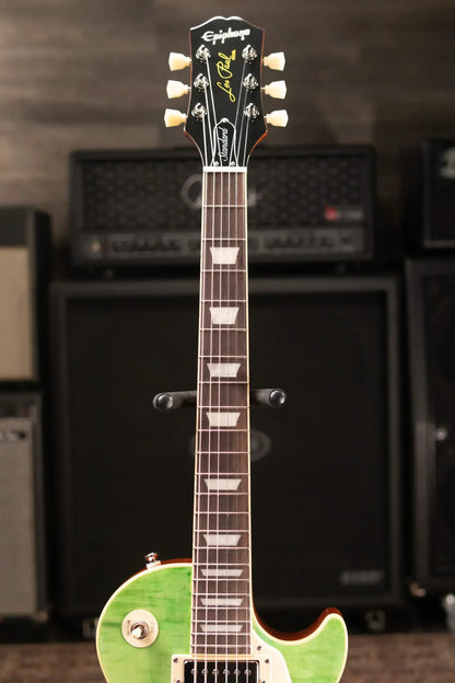 Epiphone Les Paul Standard 50s Figured Electric Guitar - Seafoam Green with Gig Bag