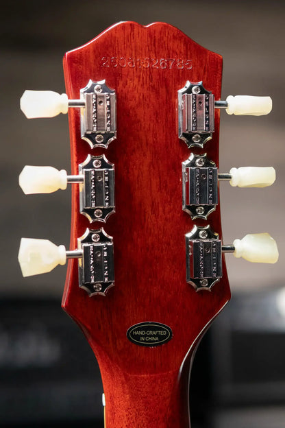 Epiphone Les Paul Standard 50s Figured Electric Guitar - Washed Cherry Sunburst