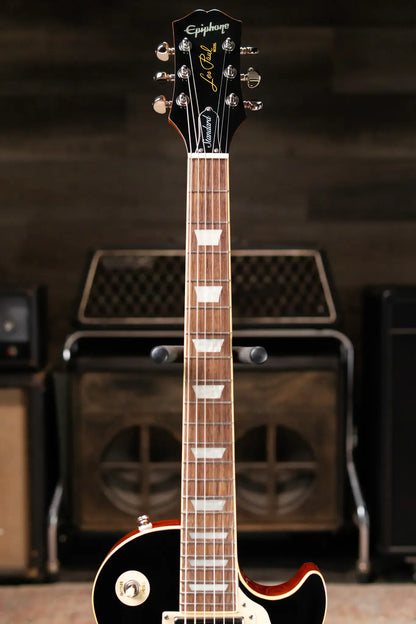Epiphone Les Paul Standard 60s Electric Guitar - Ebony with Gig Bag