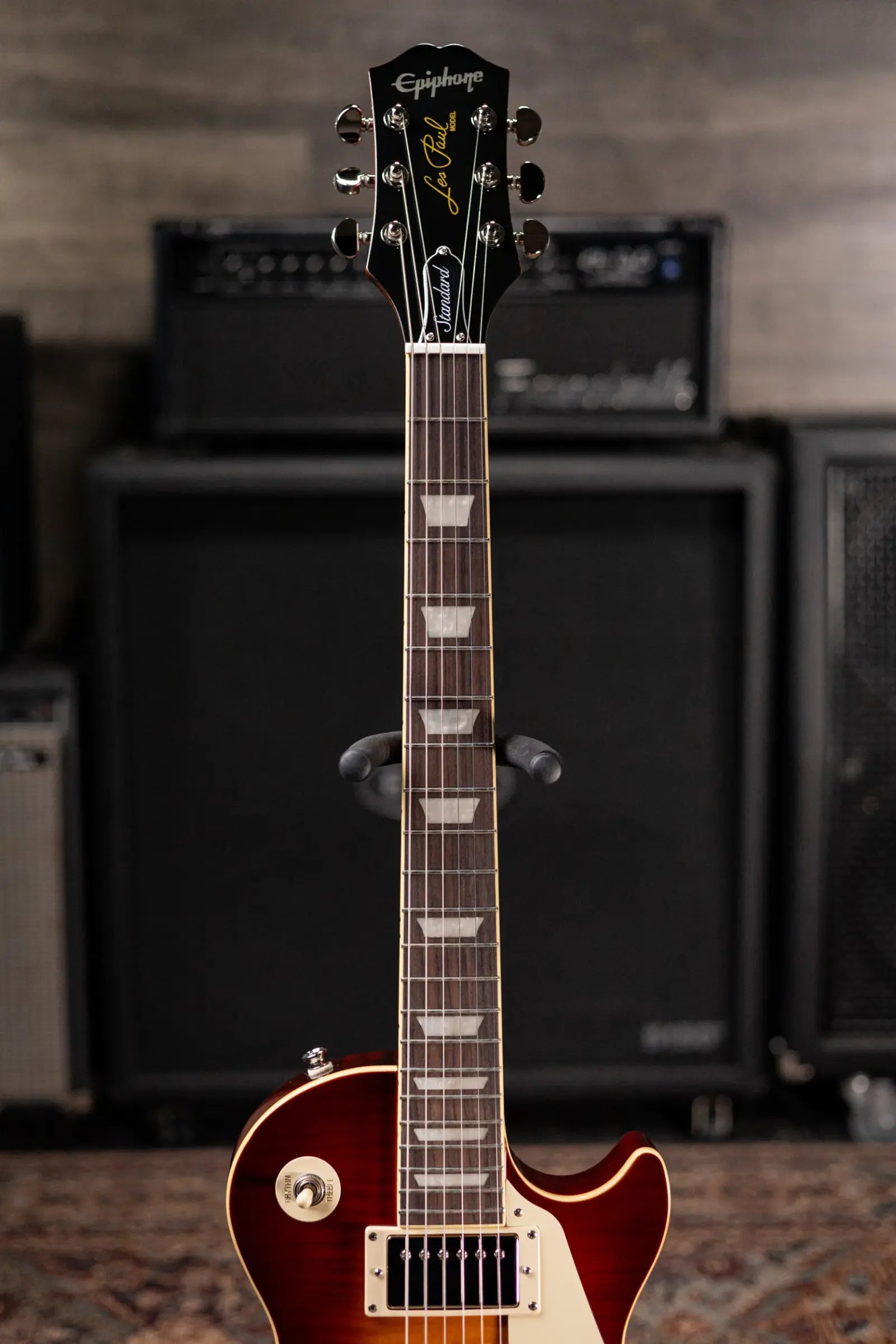 Epiphone Les Paul Standard 60s Figured Electric Guitar - Iced Tea Burst
