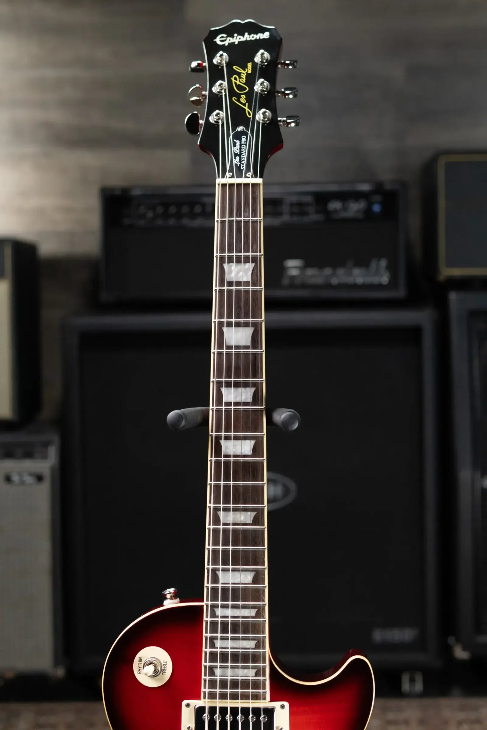 Epiphone Les Paul Standard Pro Electric Guitar - Black Cherry With Hardcase