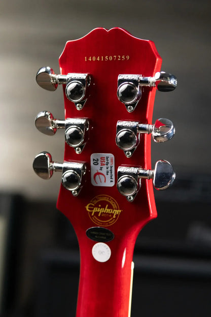 Epiphone Les Paul Standard Pro Electric Guitar - Black Cherry With Hardcase