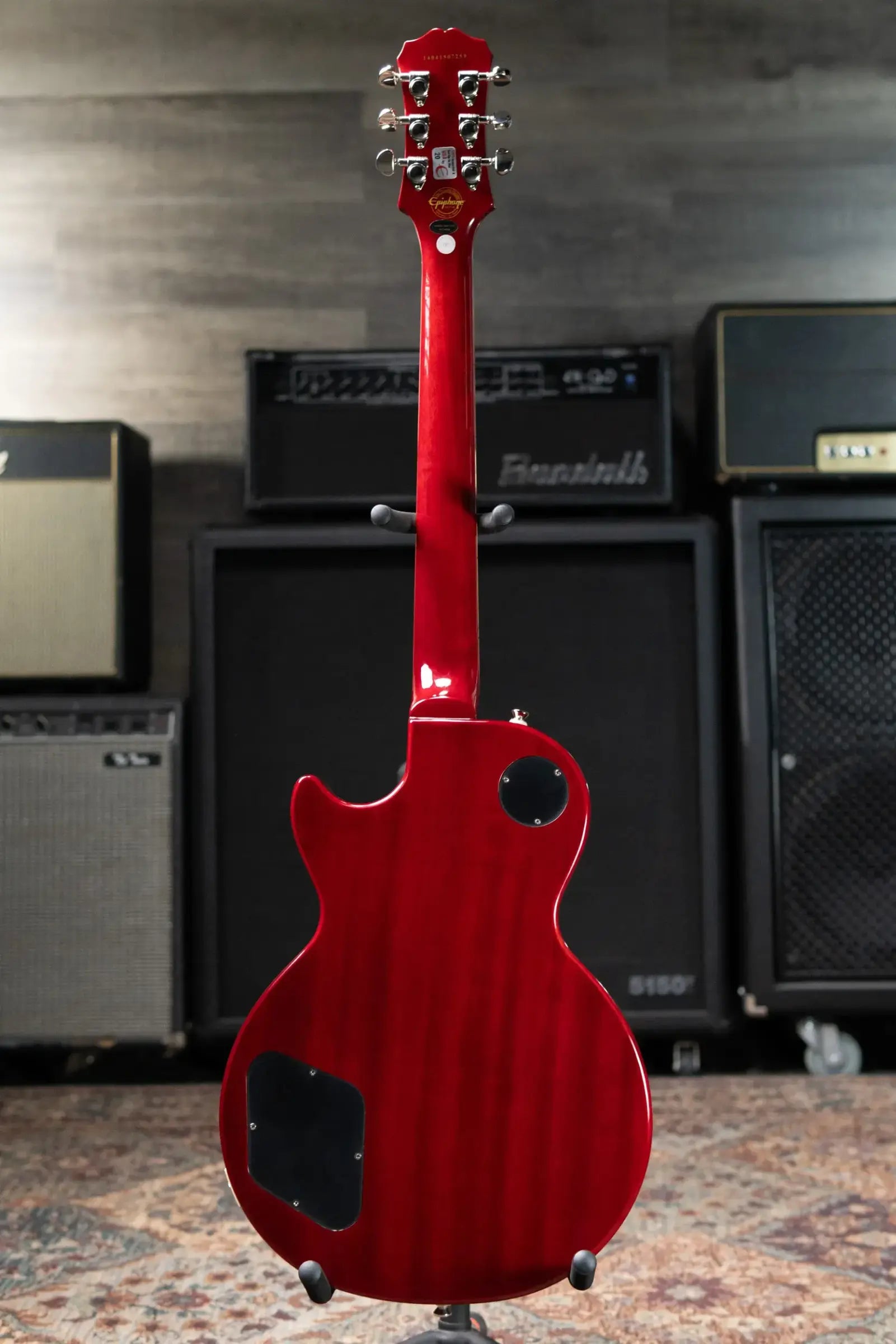 Epiphone Les Paul Standard Pro Electric Guitar - Black Cherry With Hardcase