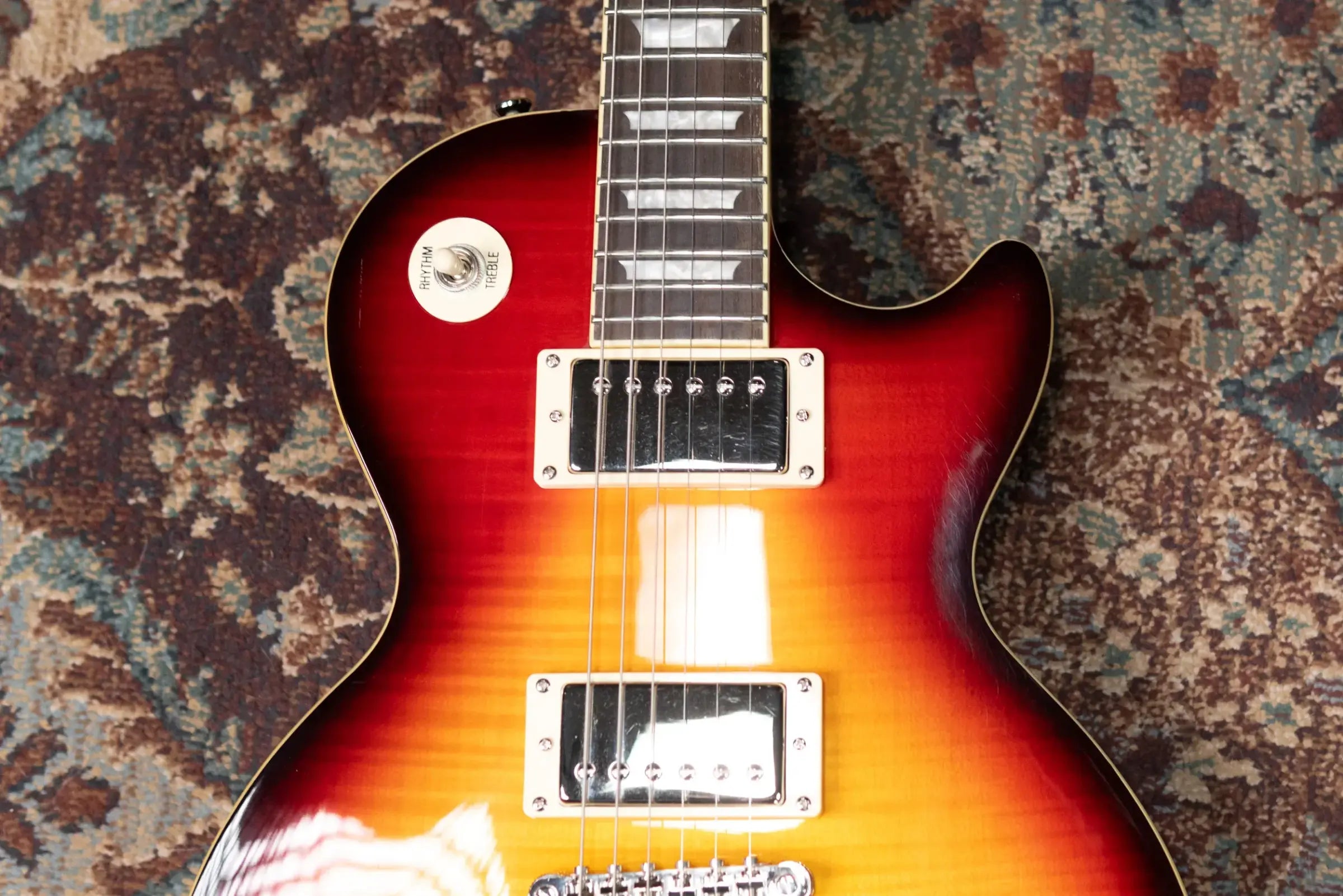 Epiphone Les Paul Standard Pro Electric Guitar - Black Cherry With Hardcase