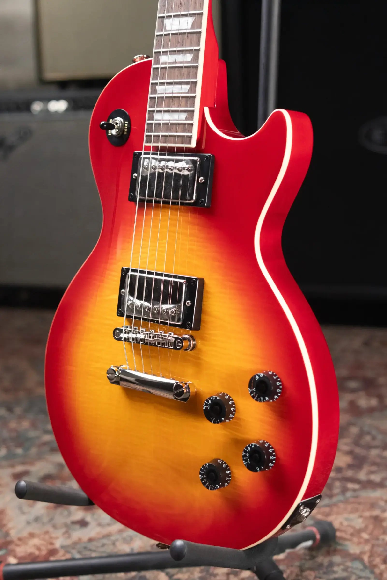 Epiphone Les Paul Tribute Plus Electric Guitar - Heritage Cherry Sunburst