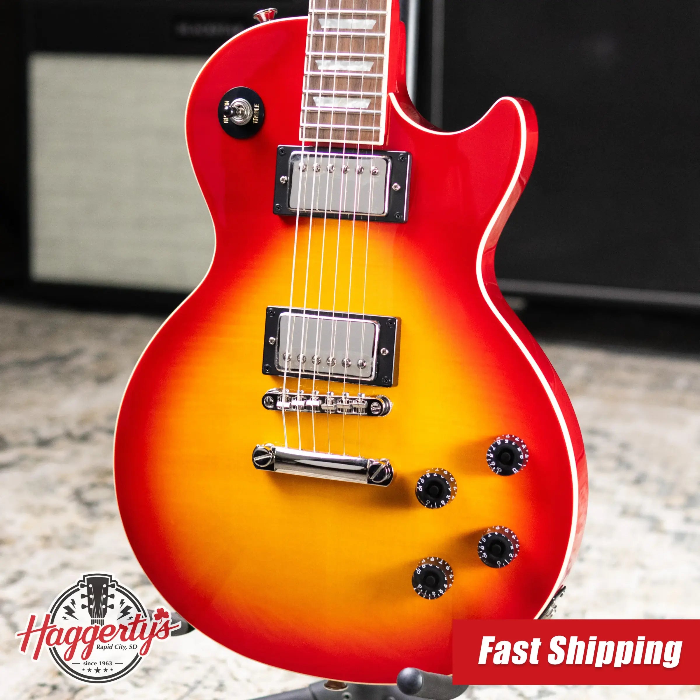 Epiphone Les Paul Tribute Plus Electric Guitar - Heritage Cherry Sunburst