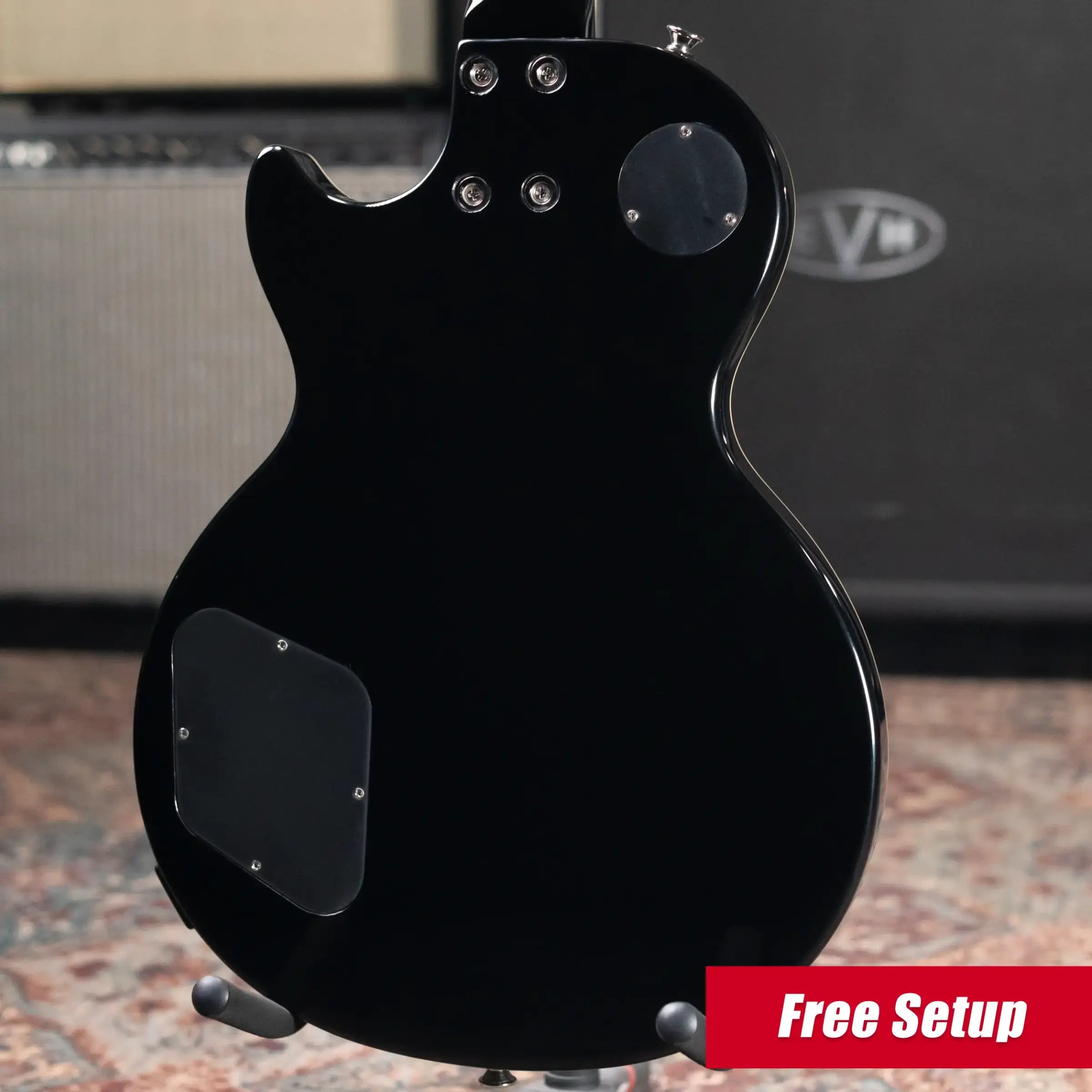 Epiphone Les Paul Tribute Plus Electric Guitar - Transparent Ebony