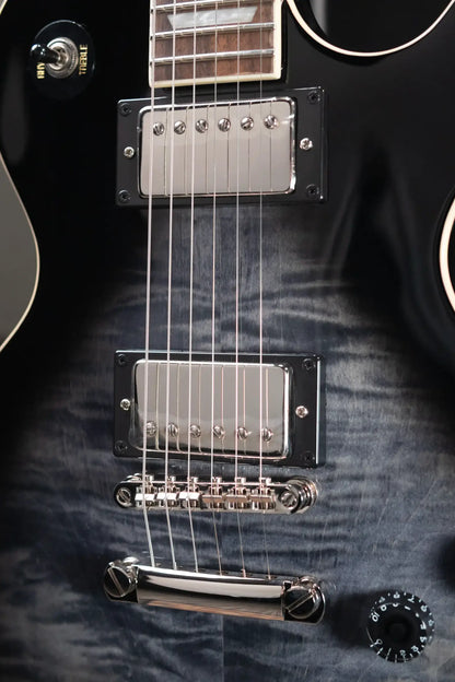 Epiphone Les Paul Tribute Plus Electric Guitar - Transparent Ebony