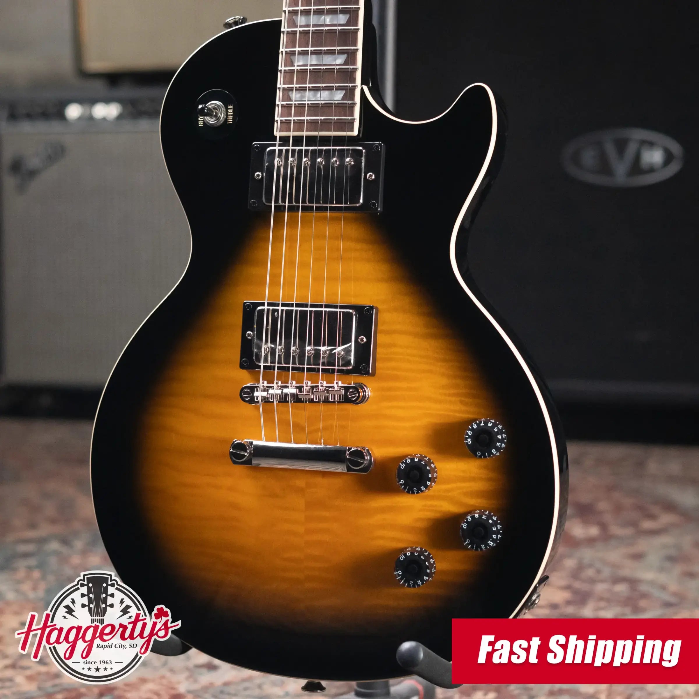 Epiphone Les Paul Tribute Plus Electric Guitar - Vintage Sunburst