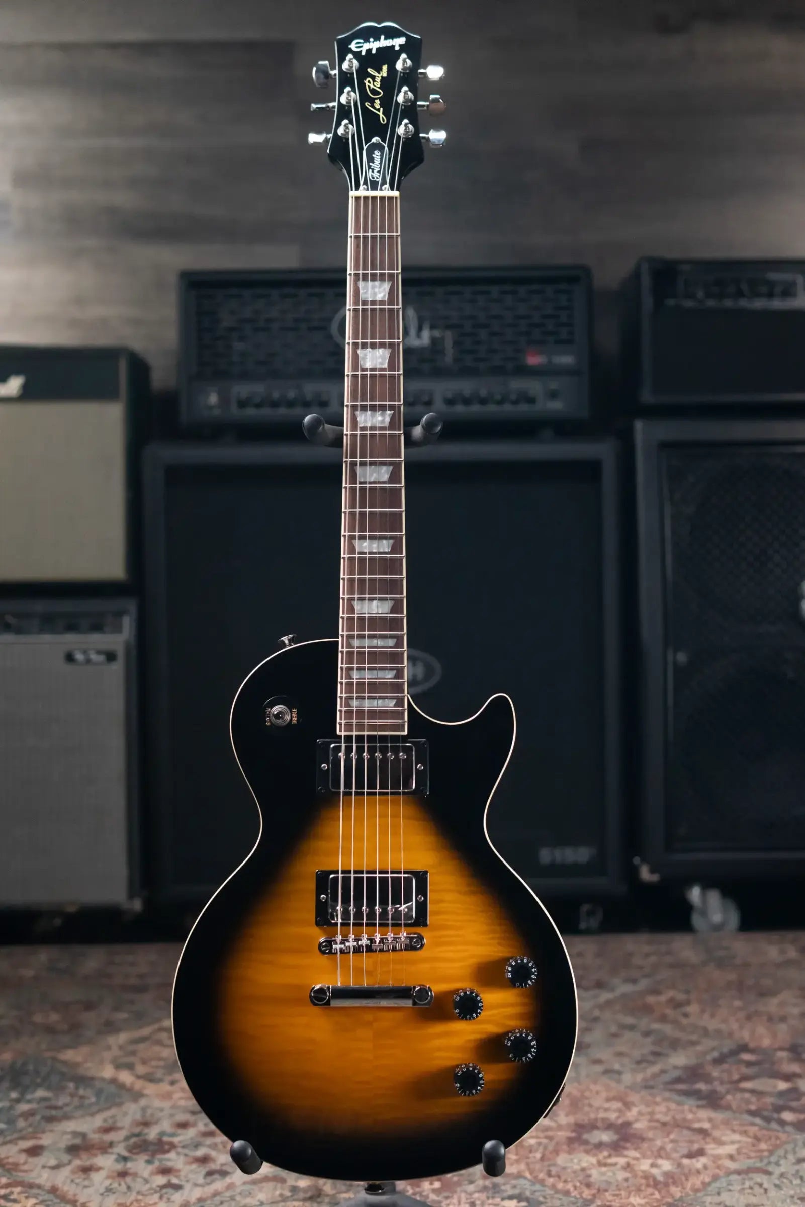 Epiphone Les Paul Tribute Plus Electric Guitar - Vintage Sunburst