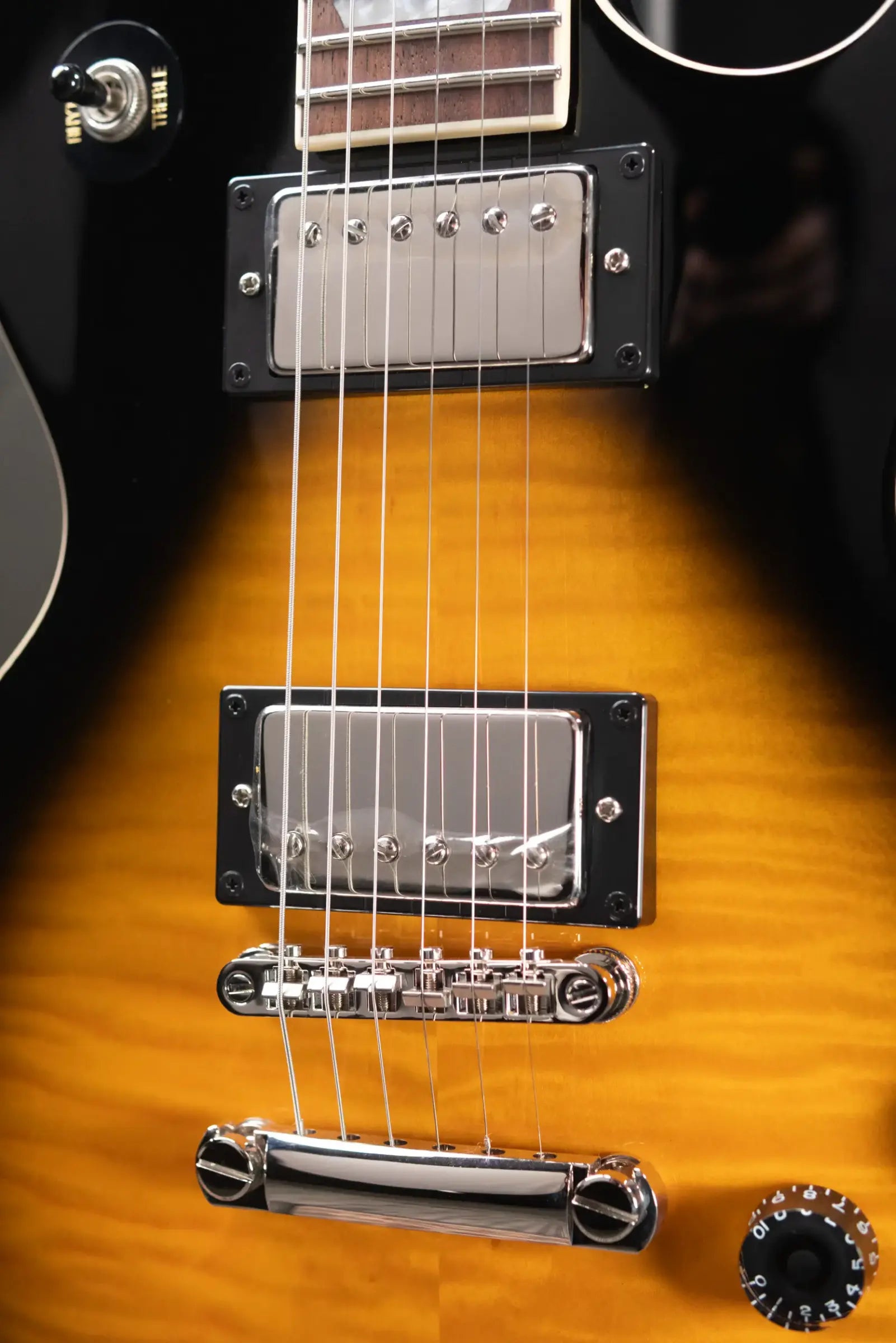 Epiphone Les Paul Tribute Plus Electric Guitar - Vintage Sunburst