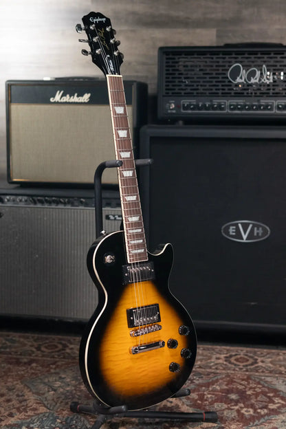 Epiphone Les Paul Tribute Plus Electric Guitar - Vintage Sunburst