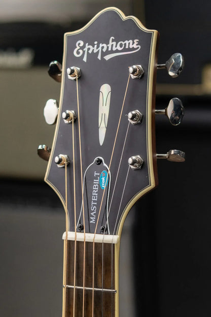 Epiphone Masterbilt AJ-500RCE/NAS Acoustic-Electric Guitar - Natural with Hardshell Case - Used