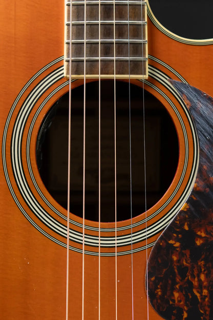 Epiphone Masterbilt AJ-500RCE/NAS Acoustic-Electric Guitar - Natural with Hardshell Case - Used