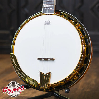 Epiphone Masterbuilt Earl Scruggs Golden Deluxe Banjo with Hardshell Case