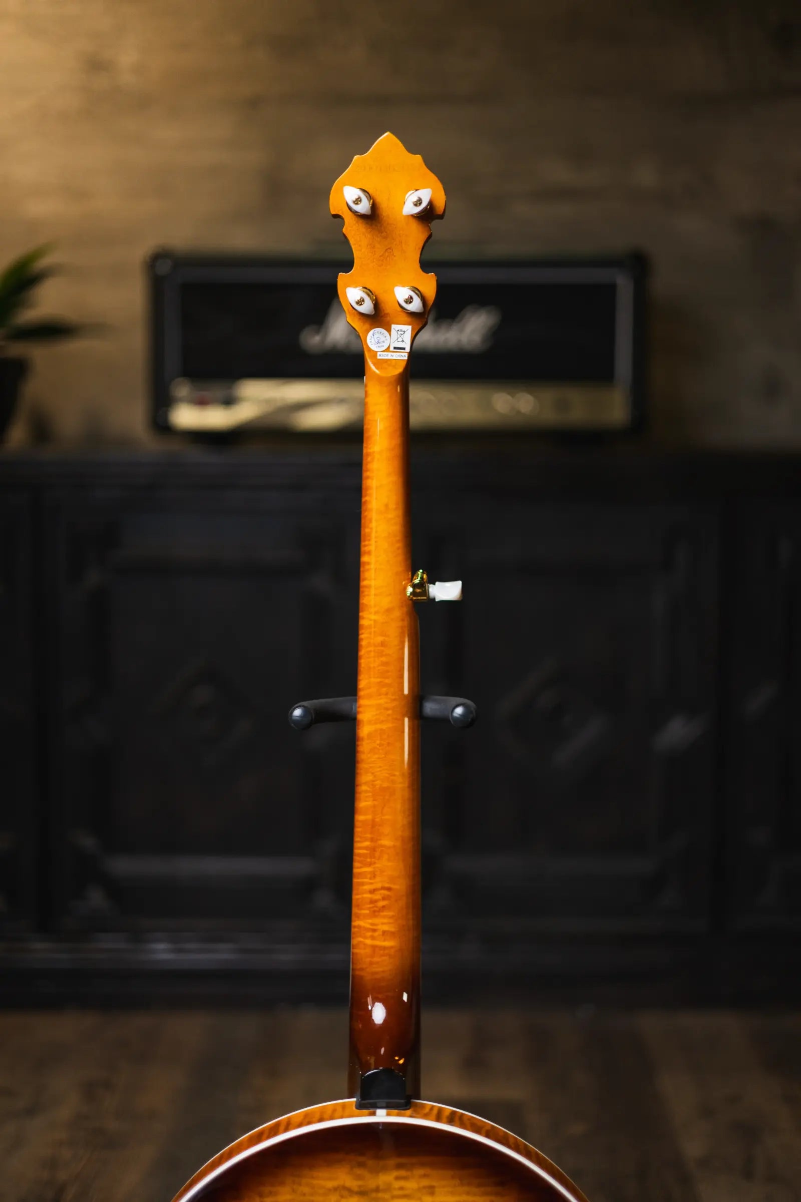 Epiphone Masterbuilt Earl Scruggs Golden Deluxe Banjo with Hardshell Case