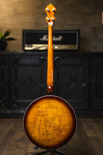 Epiphone Masterbuilt Earl Scruggs Golden Deluxe Banjo with Hardshell Case