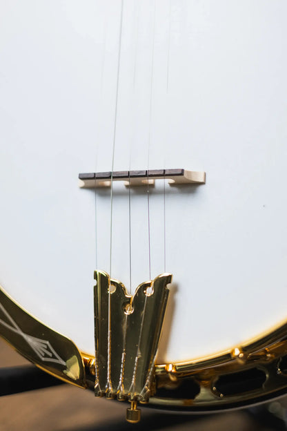 Epiphone Masterbuilt Earl Scruggs Golden Deluxe Banjo with Hardshell Case