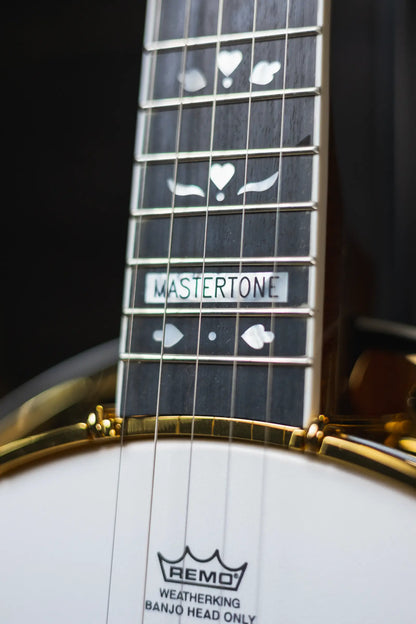 Epiphone Masterbuilt Earl Scruggs Golden Deluxe Banjo with Hardshell Case