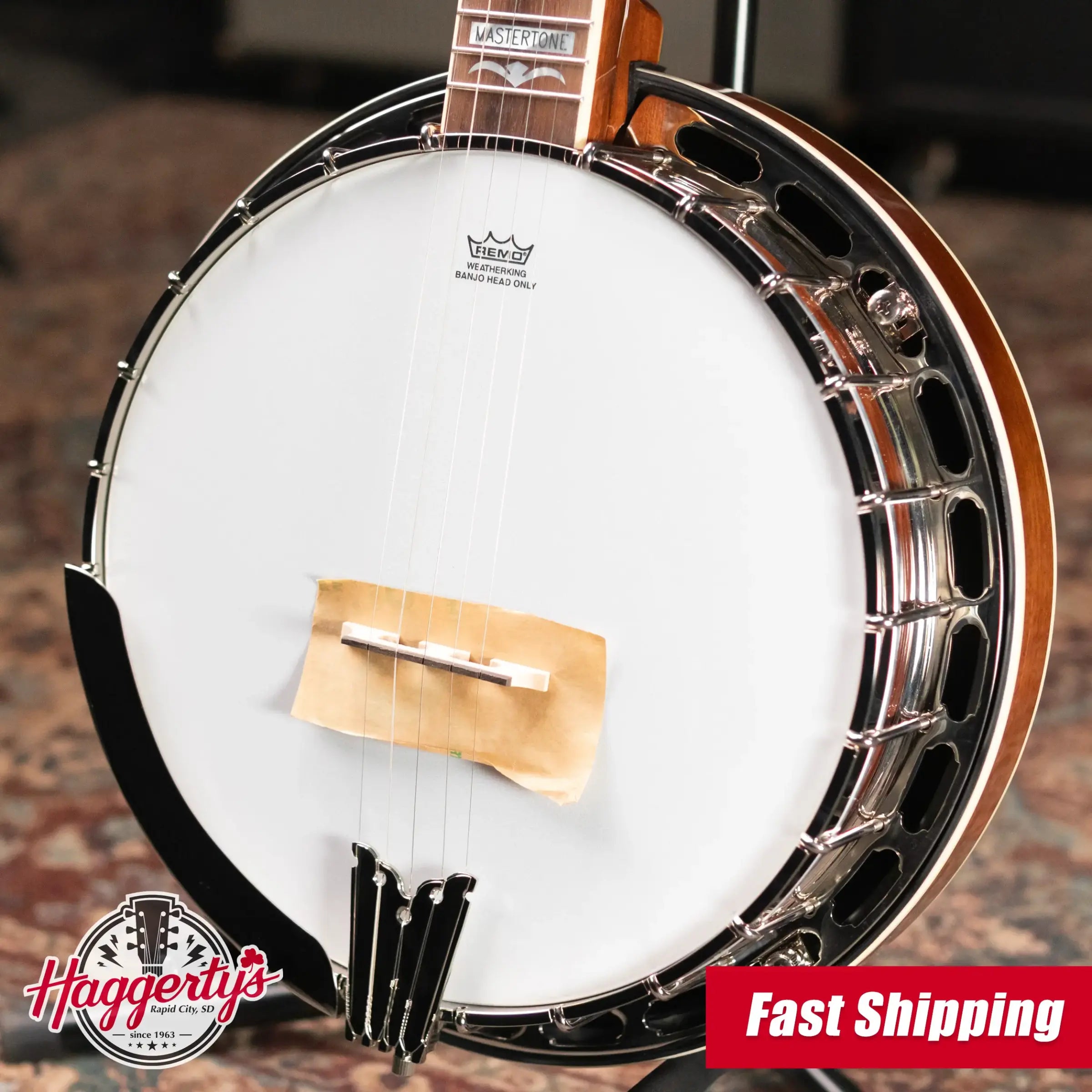 Epiphone Mastertone Classic Banjo - Natural with Hardshell Case