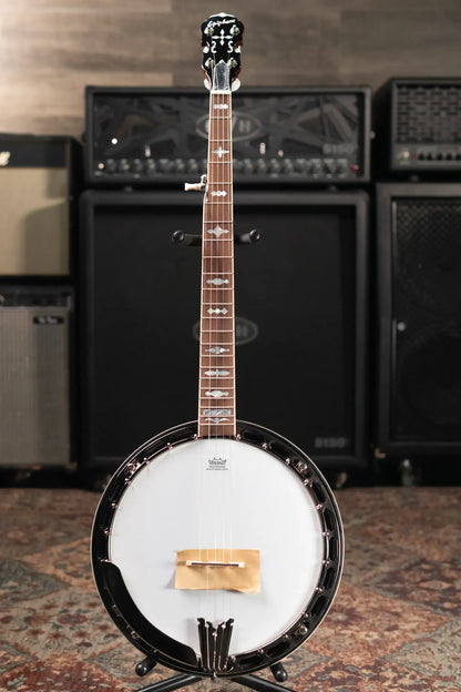 Epiphone Mastertone Classic Banjo - Natural with Hardshell Case