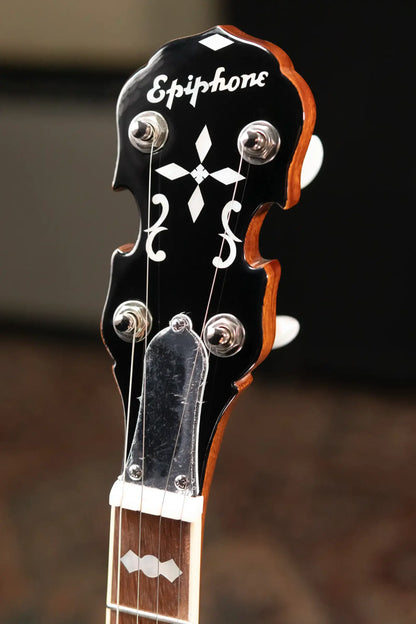 Epiphone Mastertone Classic Banjo - Natural with Hardshell Case