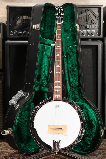 Epiphone Mastertone Classic Banjo - Natural with Hardshell Case