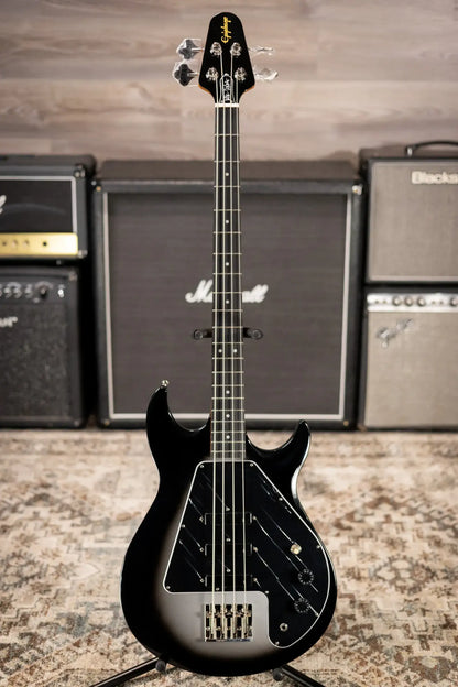 Epiphone Mike Dirnt Signature Grabber G-3 Bass - Silverburst with Hardshell Case