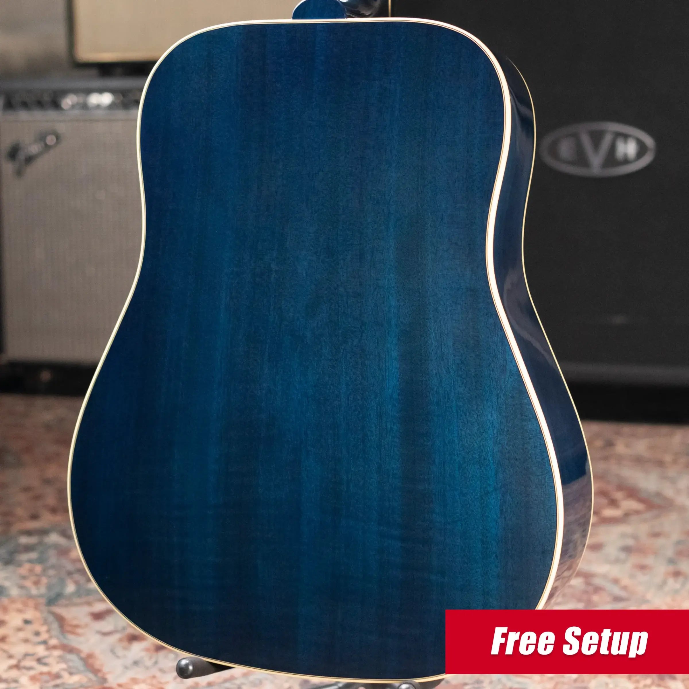 Epiphone Miranda Lambert Bluebird Studio Bluebonnet Acoustic/Electric Guitar with Hardshell Case - Used