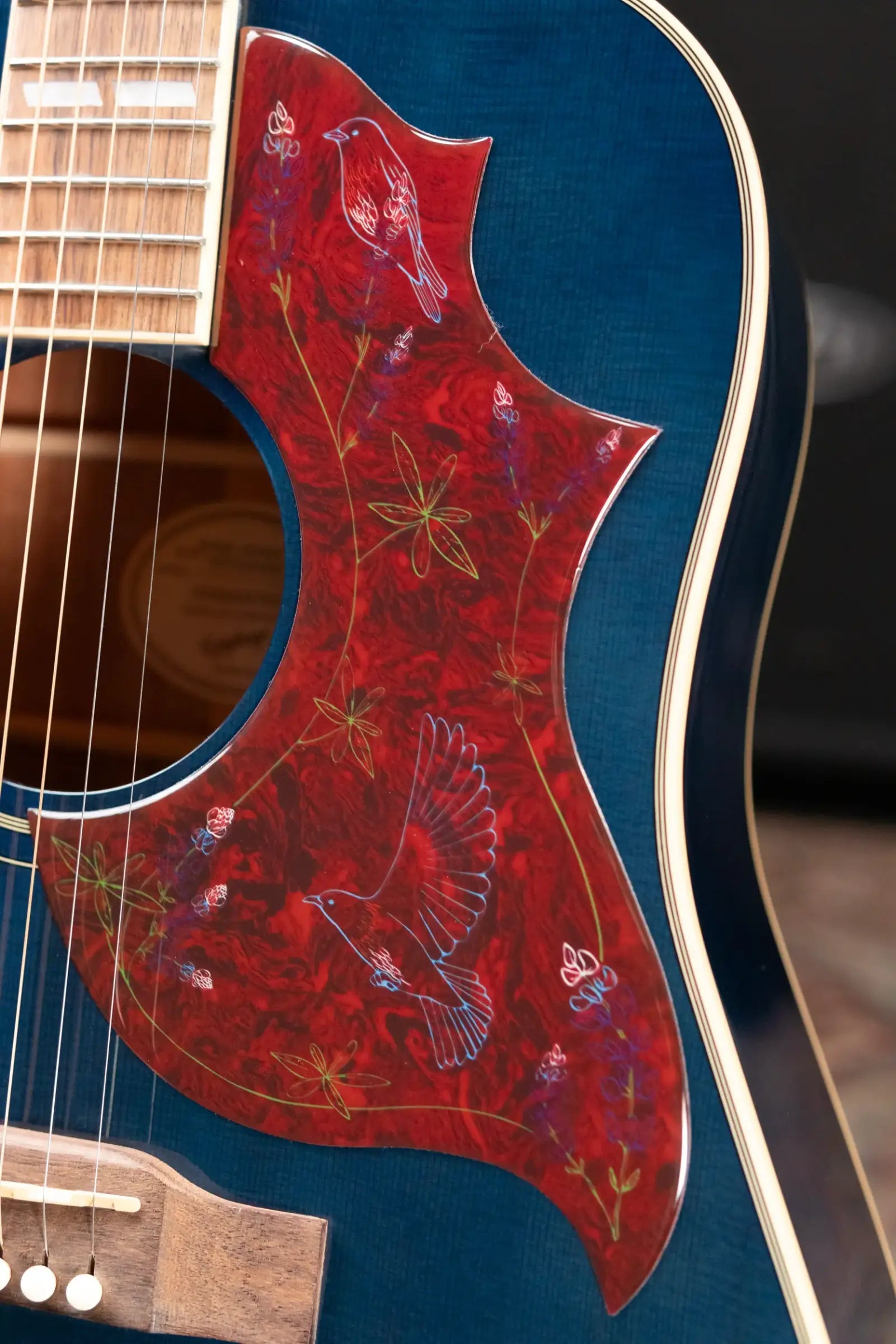 Epiphone Miranda Lambert Bluebird Studio Bluebonnet Acoustic/Electric Guitar with Hardshell Case - Used