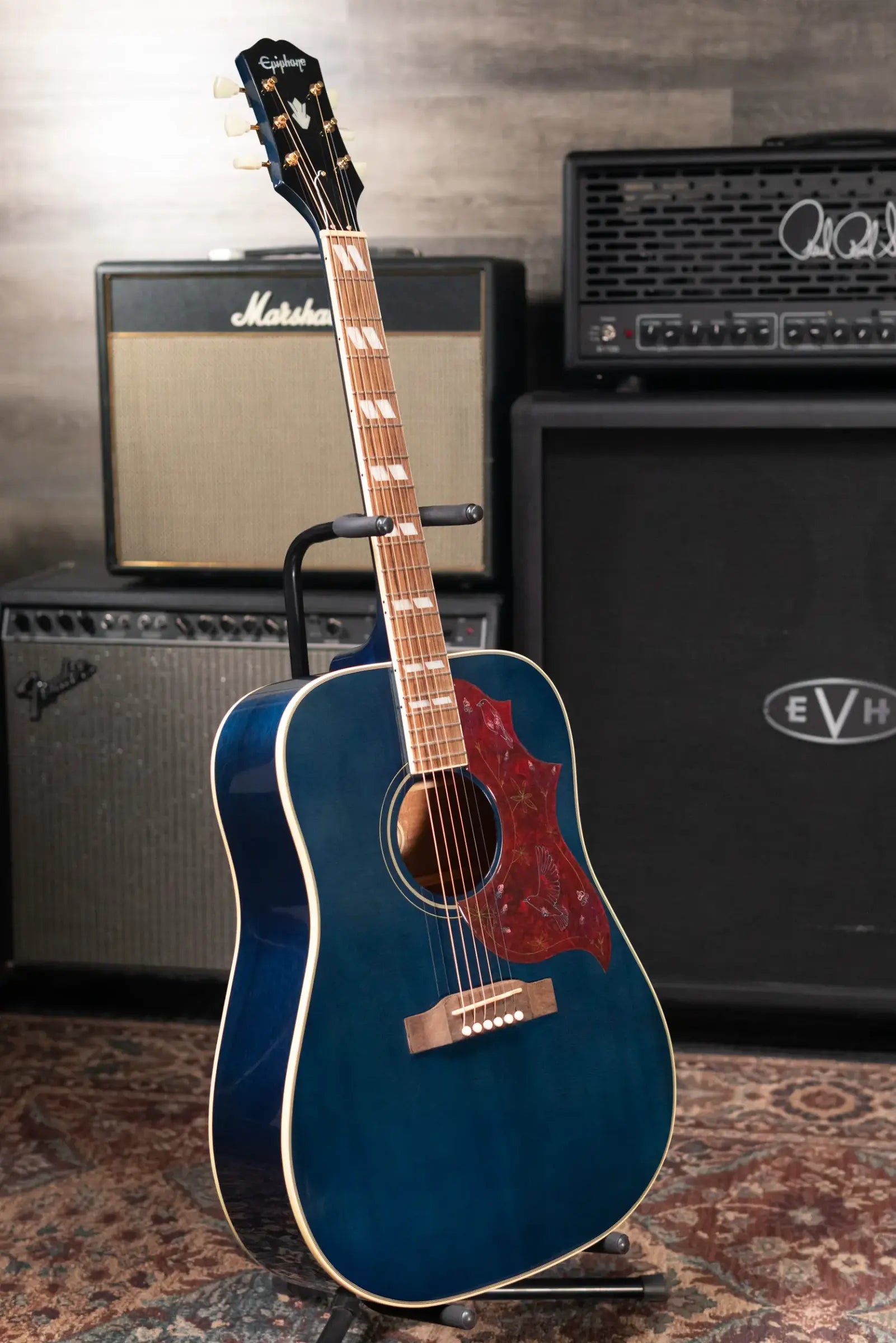 Epiphone Miranda Lambert Bluebird Studio Bluebonnet Acoustic/Electric Guitar with Hardshell Case - Used