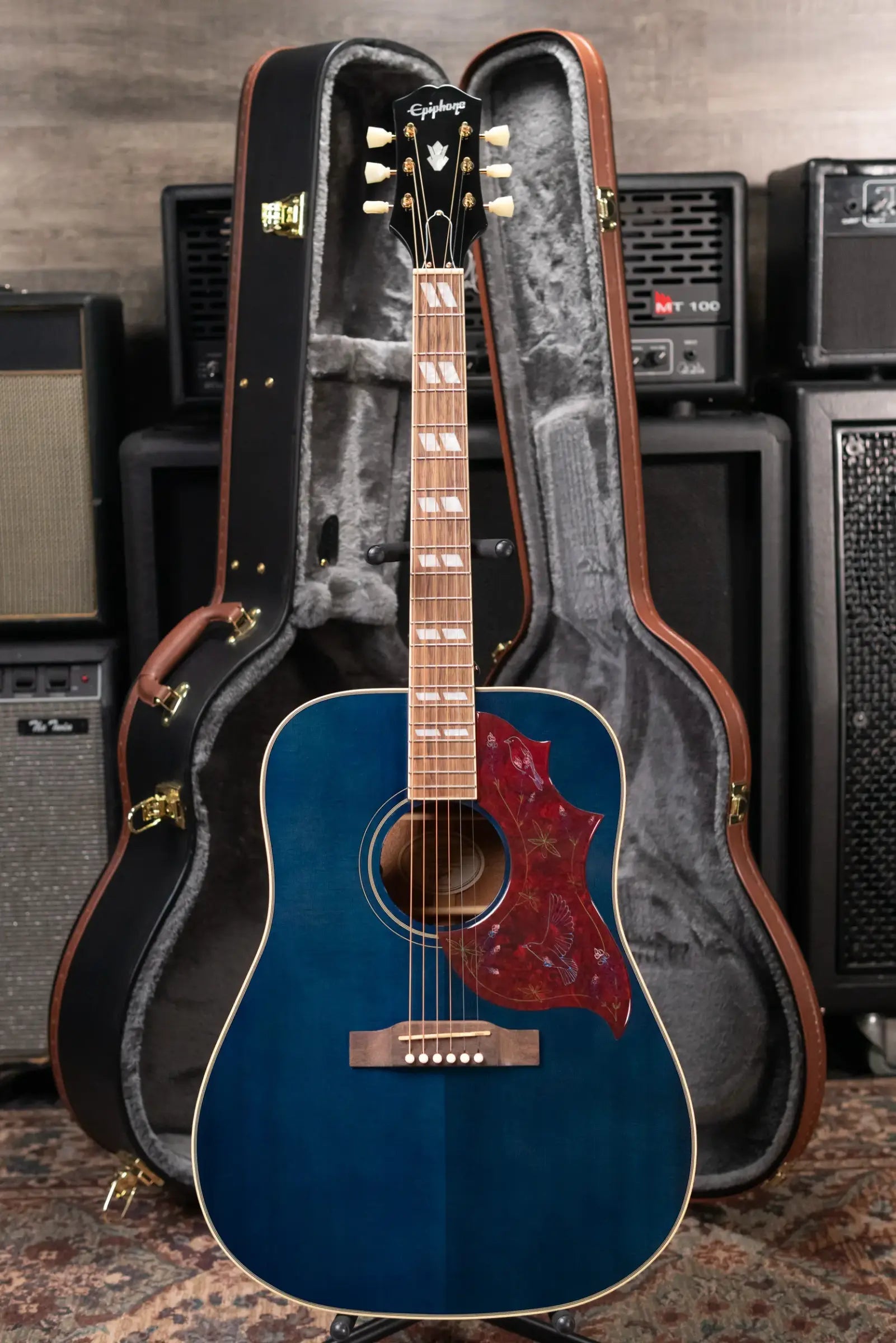 Epiphone Miranda Lambert Bluebird Studio Bluebonnet Acoustic/Electric Guitar with Hardshell Case - Used