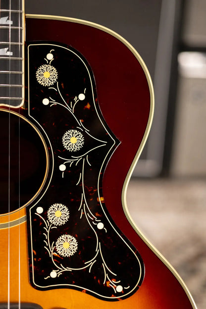Epiphone Pre-War SJ-200 Rosewood Reissue Acoustic/Electric Guitar - Vintage Sunburst with Hardshell Case