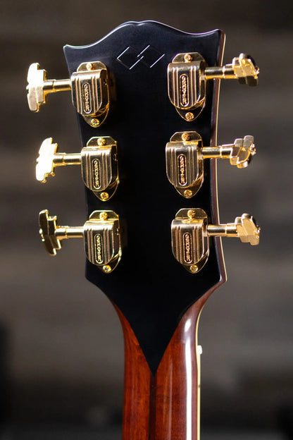 Epiphone Pre-War SJ-200 Rosewood Reissue Acoustic/Electric Guitar - Vintage Sunburst with Hardshell Case - Floor Model