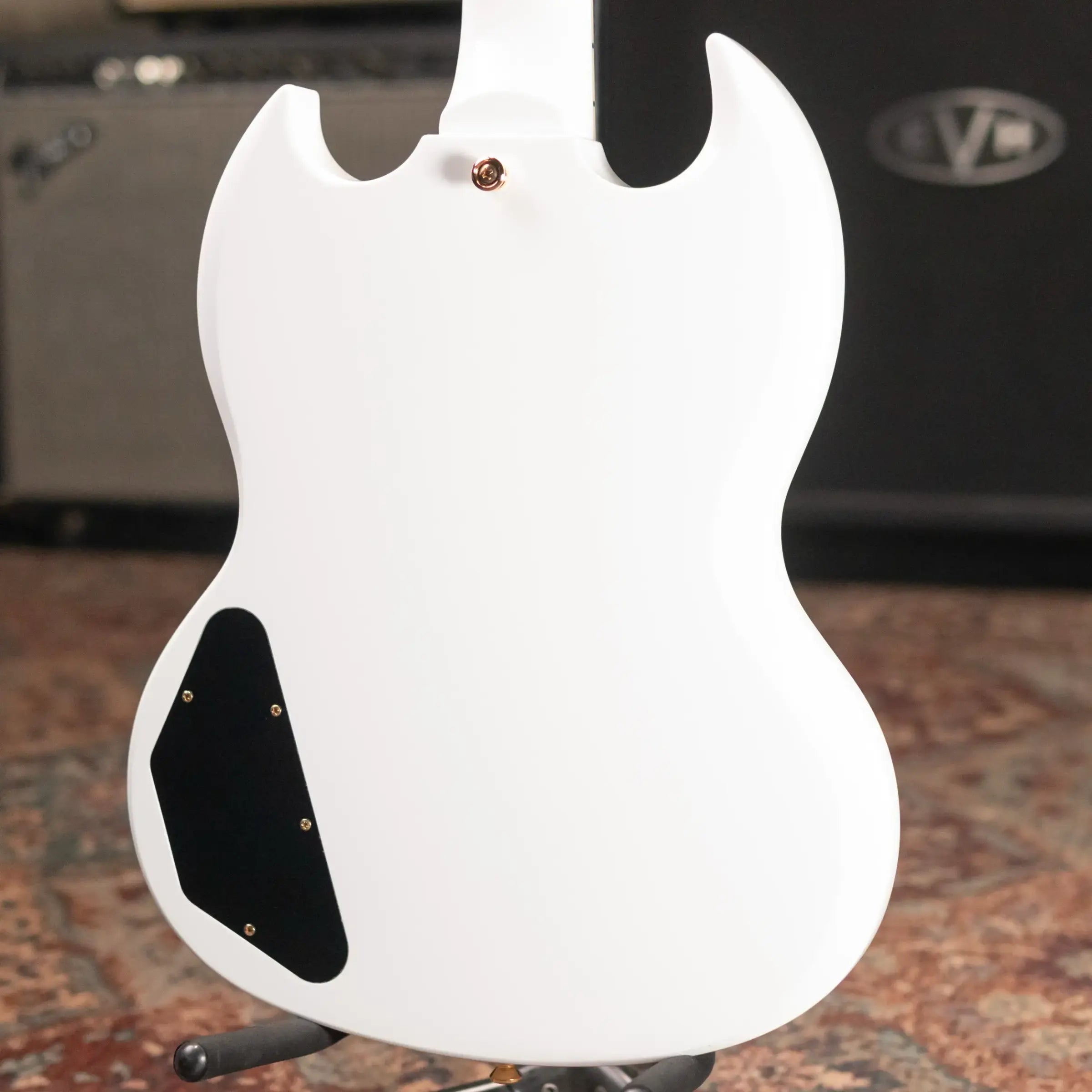 Epiphone SG Custom Electric Guitar - Alpine White with Gig Bag