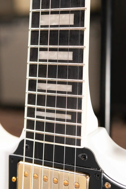 Epiphone SG Custom Electric Guitar - Alpine White with Gig Bag