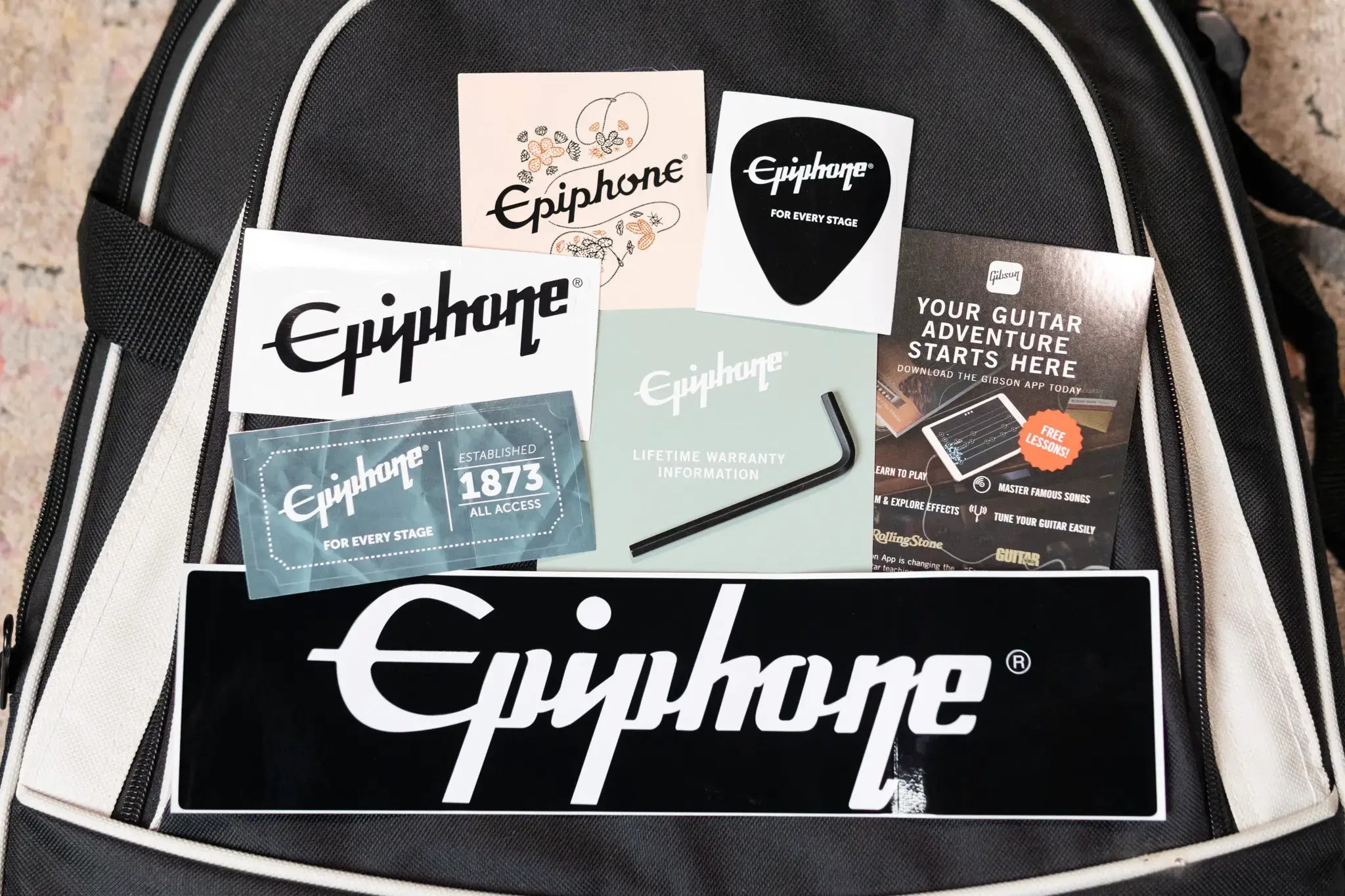Epiphone SG Custom Electric Guitar - Alpine White with Gig Bag