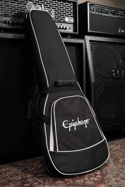 Epiphone SG Custom Electric Guitar - Ebony with Gig Bag