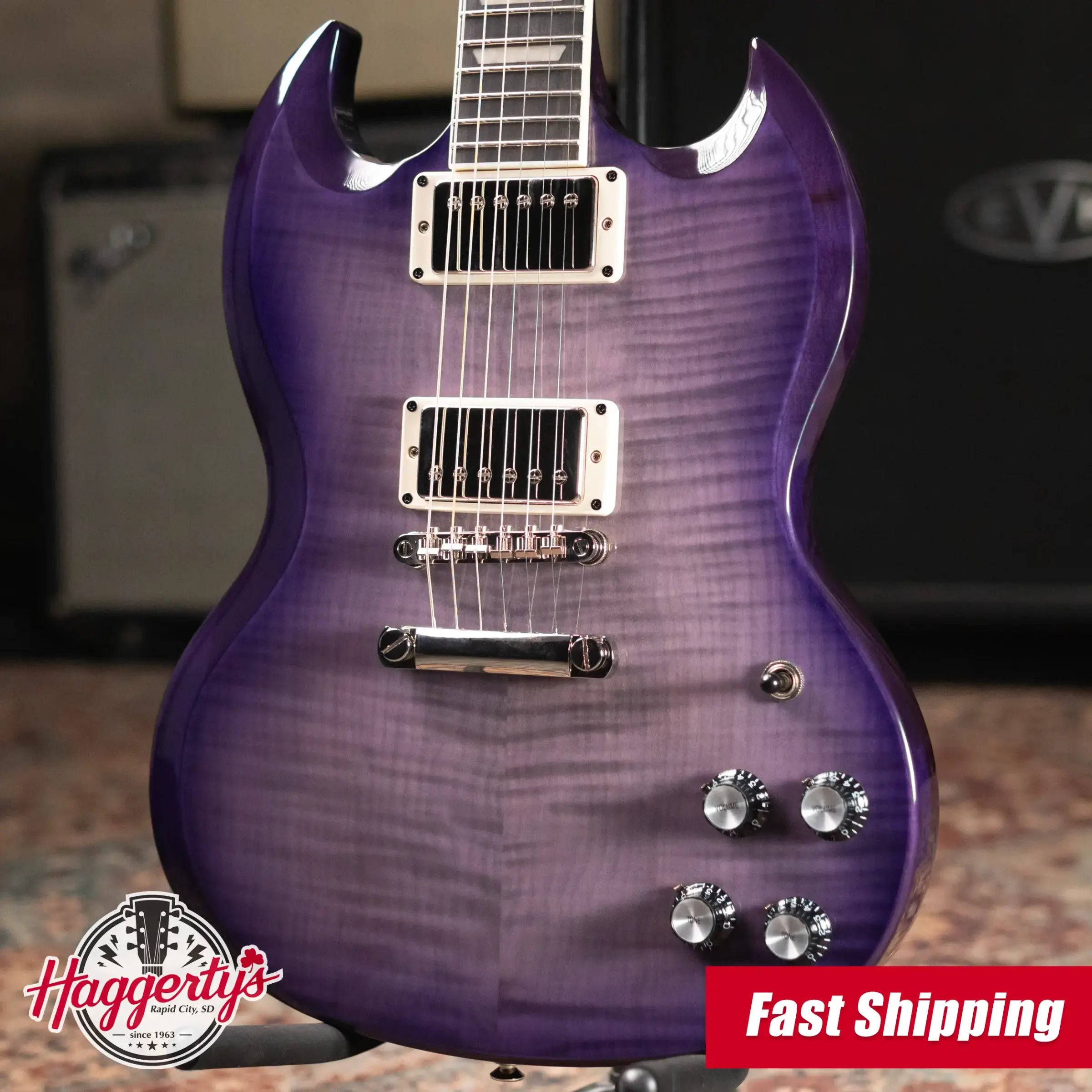 Epiphone SG Modern Electric Guitar - Purple Burst - Used
