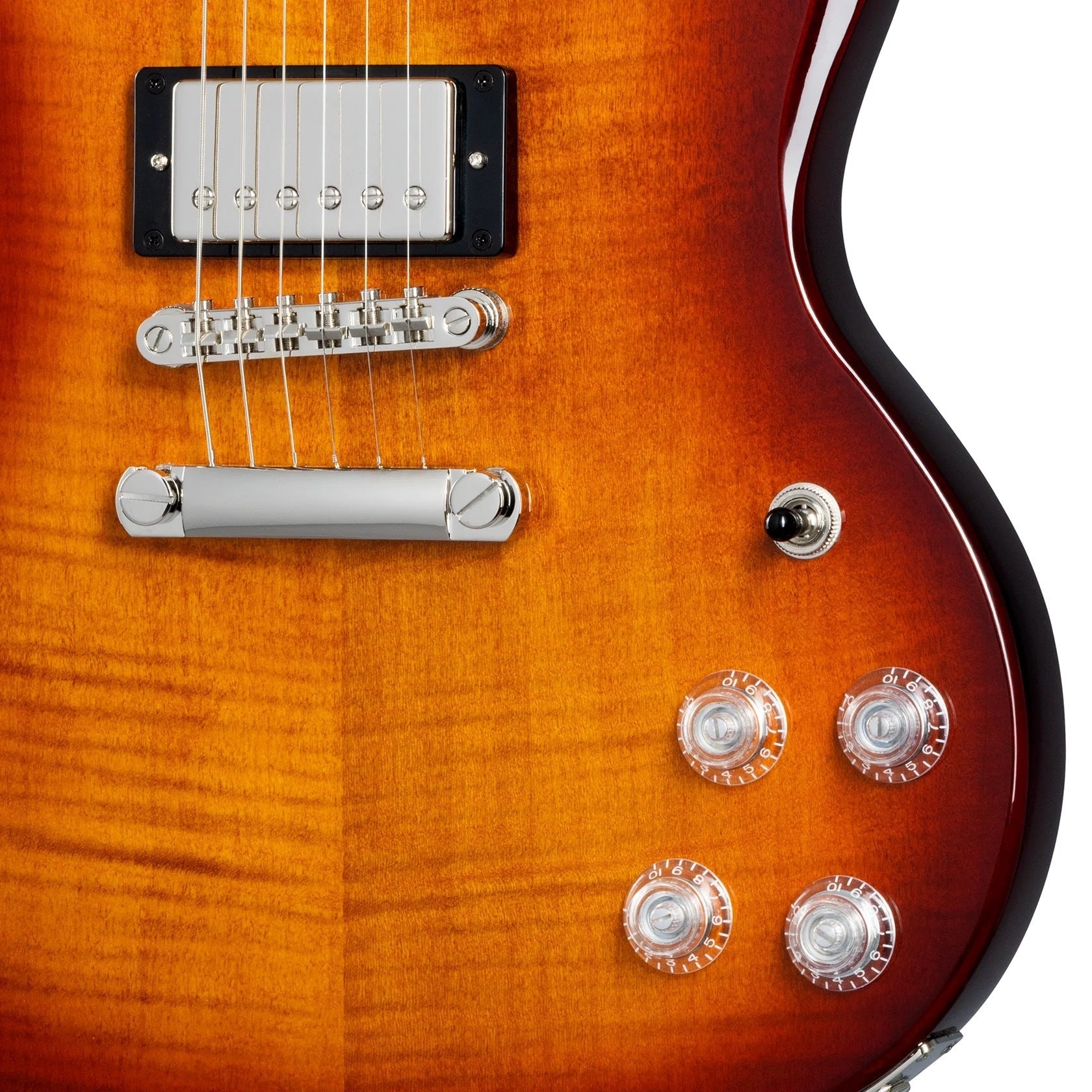 Epiphone SG Modern Figured Electric Guitar - Mojave Burst with Gig Bag