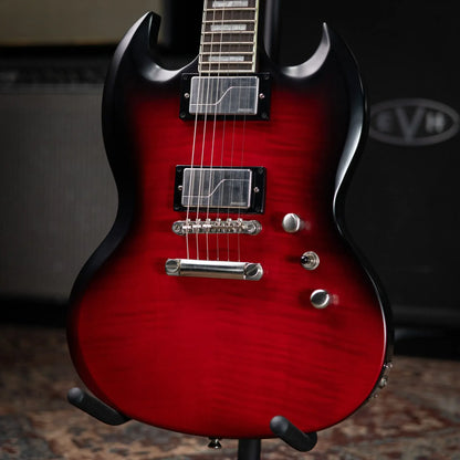 Epiphone SG Prophecy Electric Guitar - Red Tiger Aged Gloss with Hardshell Case - Used