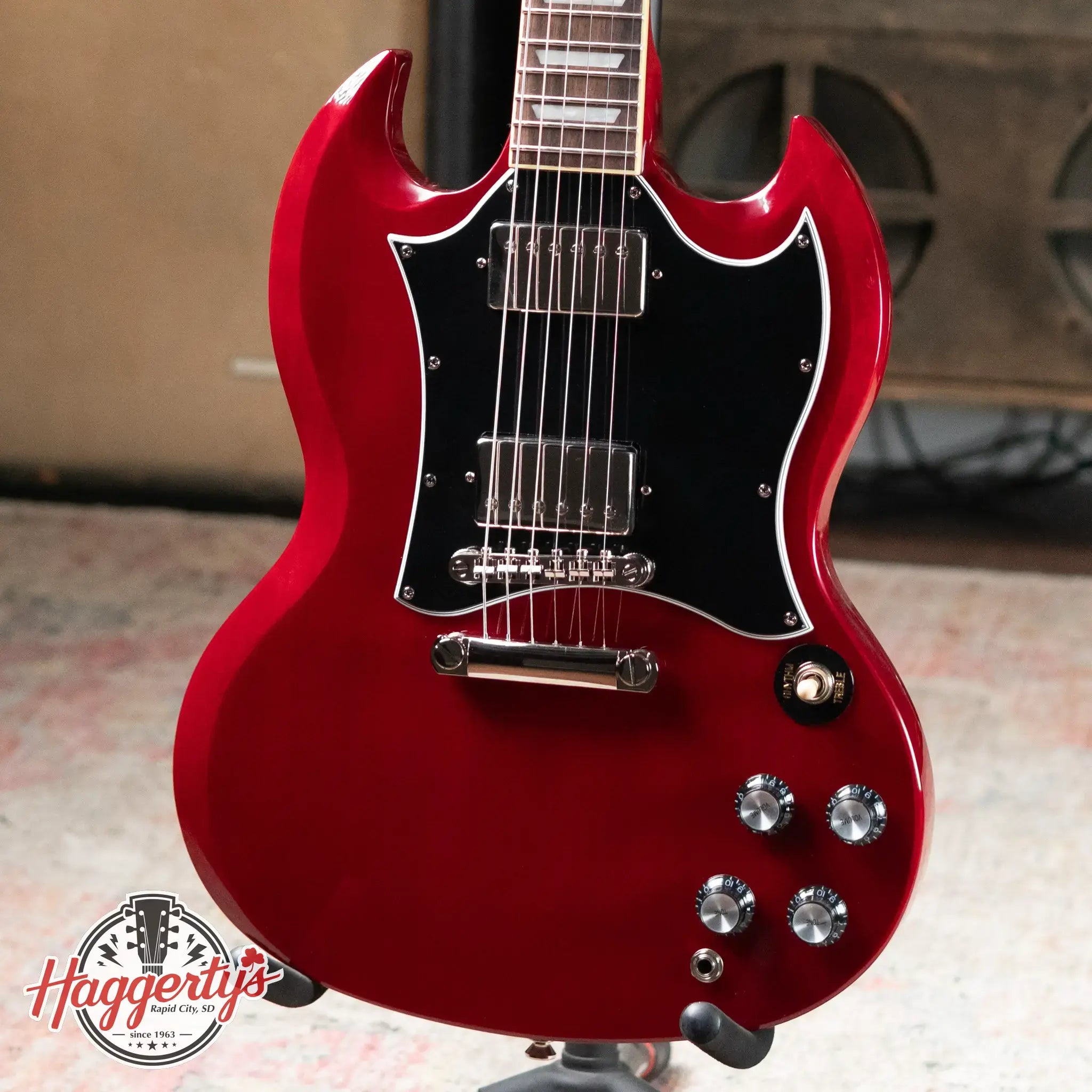 Epiphone SG Standard Electric Guitar - Cherry with Gig Bag