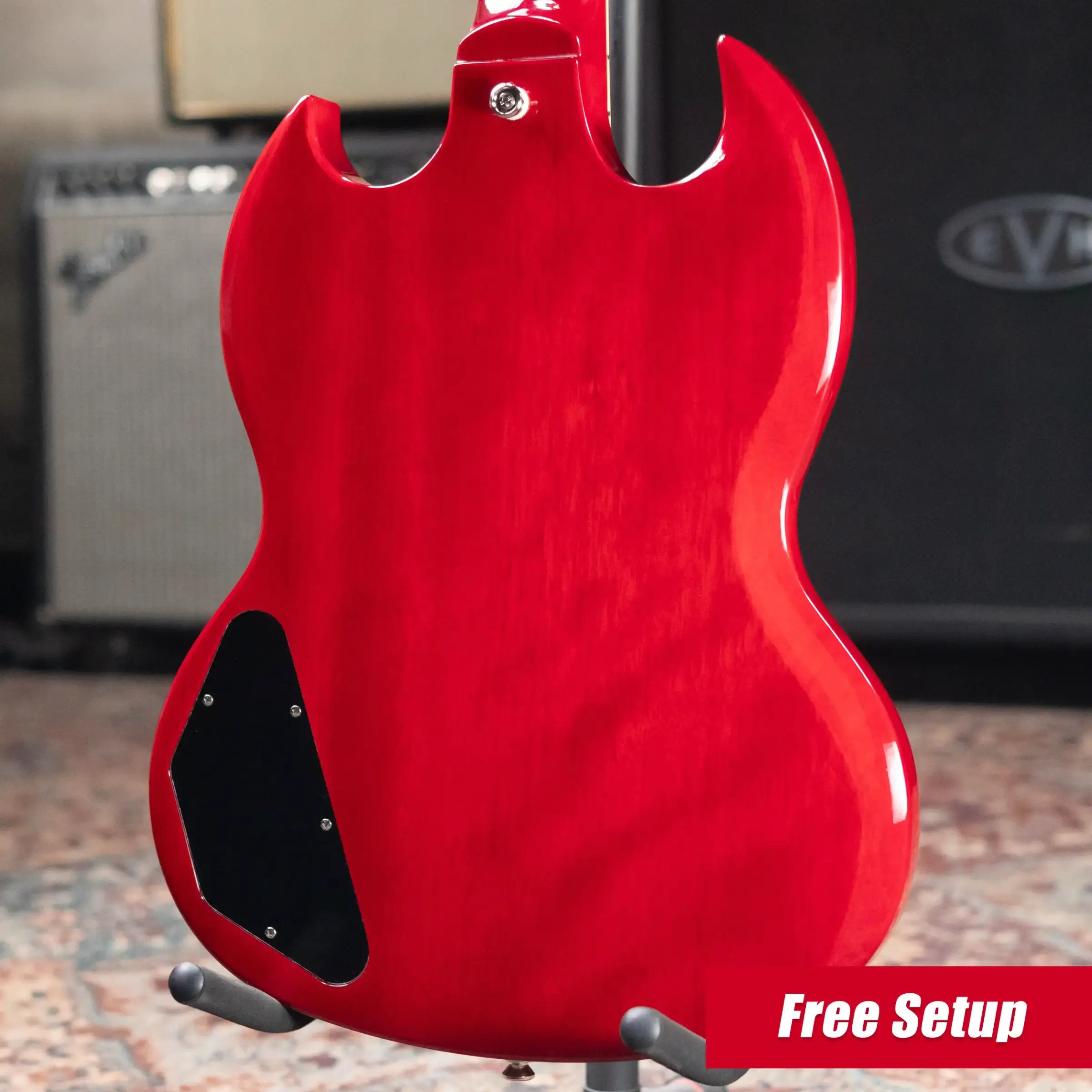 Epiphone SG Standard Electric Guitar - Cherry with Gig Bag