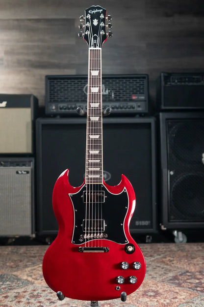 Epiphone SG Standard Electric Guitar - Cherry with Gig Bag