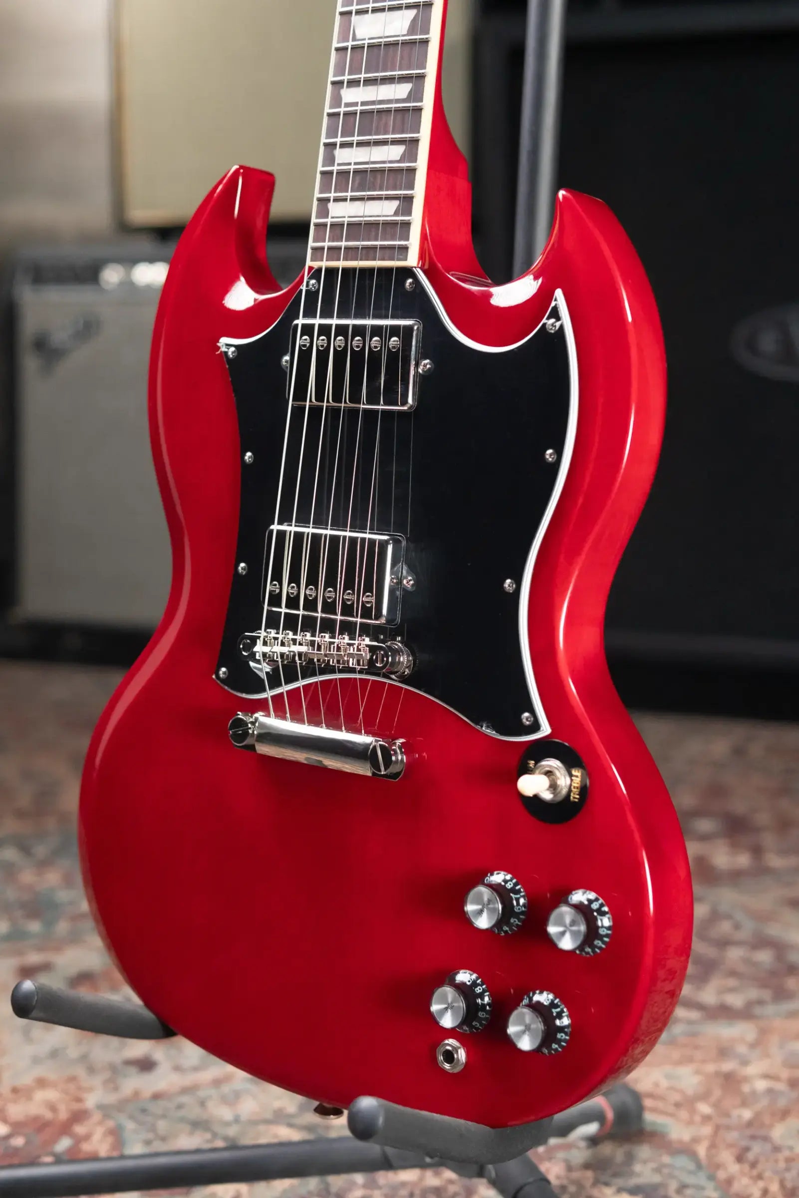 Epiphone SG Standard Electric Guitar - Cherry with Gig Bag